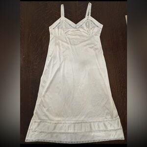 Women’s Size 36 Kayser Nylon Ivory Slip Lingerie Full Length Vintage
